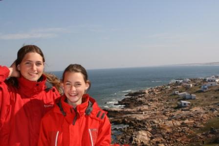 Talaja und Ithana auf dem Leuchtturm